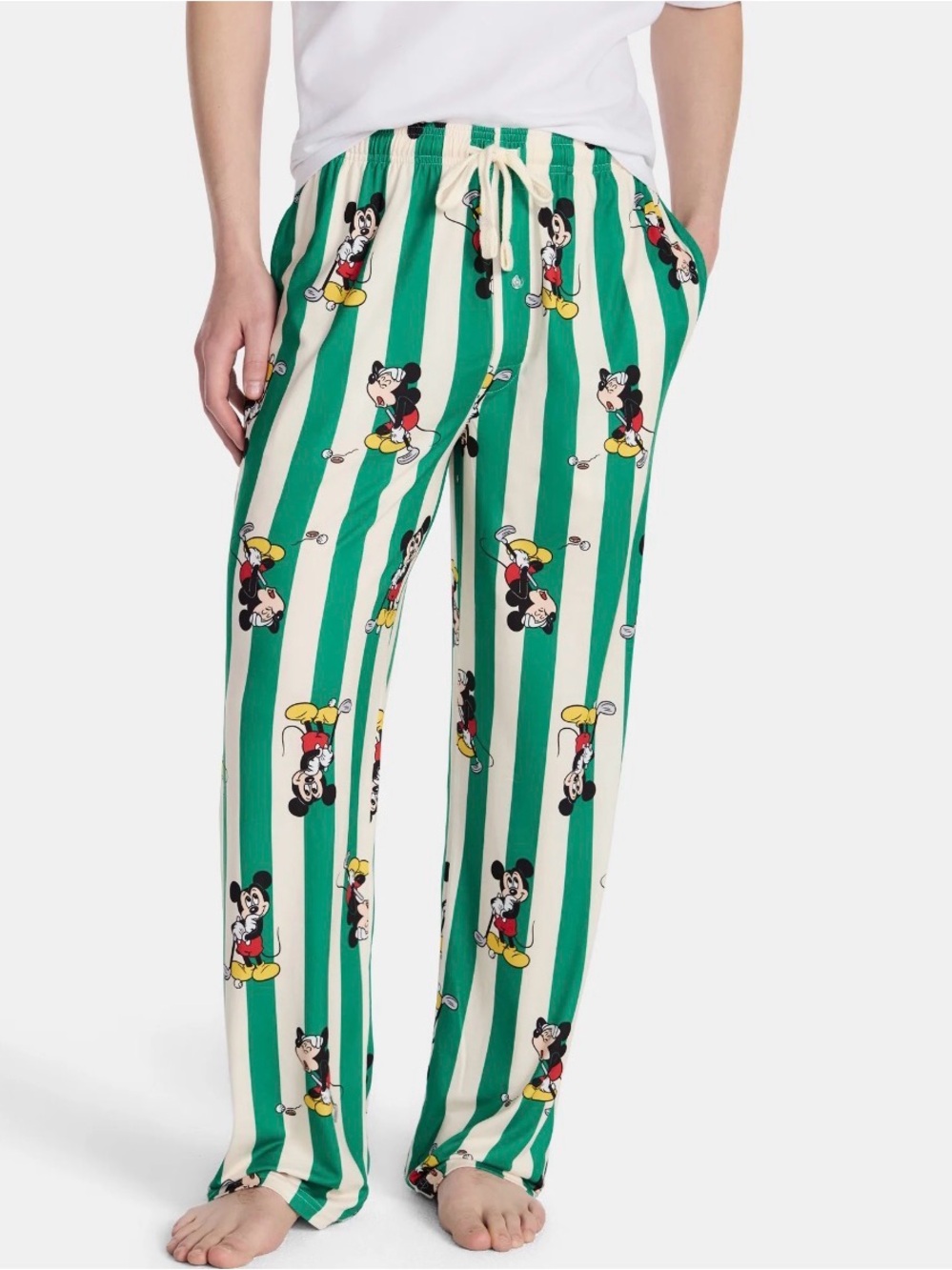 NEW Disney Mickey Mouse Golf Lounge / Pajama Pants – Men’s Large ⛳️🏌️♂️🐭